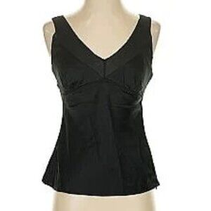 $2! 5 for $10 🔥Express Black V-Neck Silk Blend Top Sz M